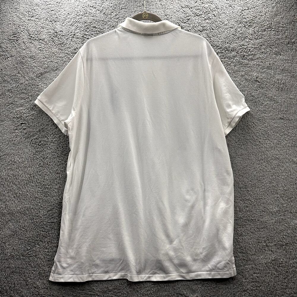 Vintage Polo Ralph Lauren‎ 2XL White Wimbledon Polo Casual Tennis Big Pony - Picture 9 of 10